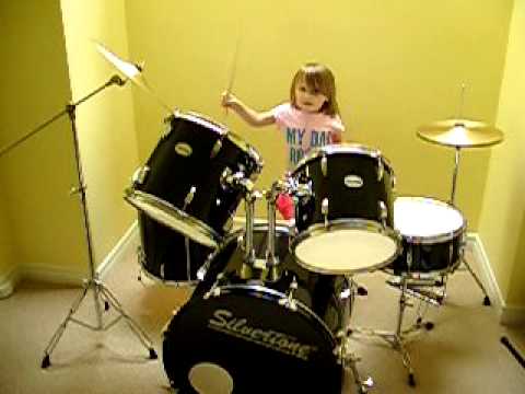 Littles Girl Drummer